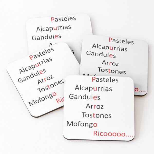 Item preview, Puerto Rico Food  designed and sold by collazodesigns.