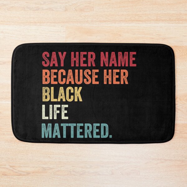 Item preview, Say Her Name Black Woman Social Justice BLM designed and sold by MagicBoutique.