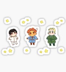 teeny weeny axis powers Sticker