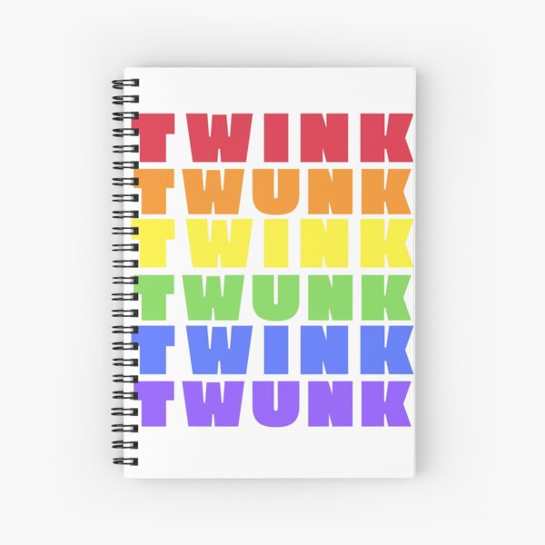 Twink Twunk Spiral Notebook