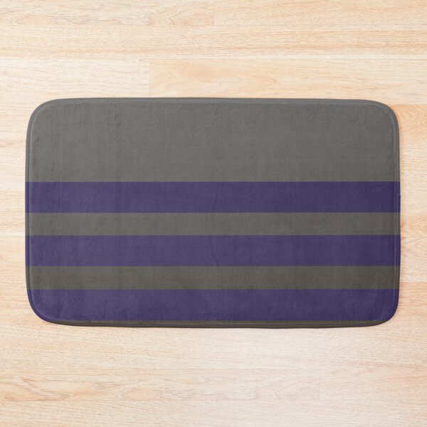 Item preview, Violet horizontal stripe design on a gradient taupe background  designed and sold by PetaJaneHome.