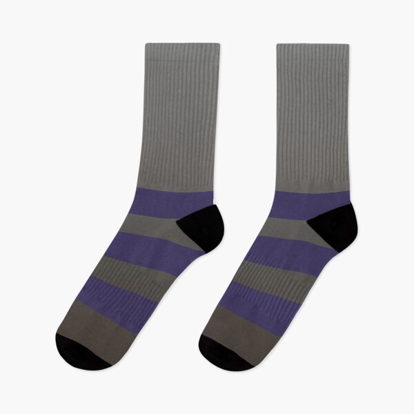Item preview, Violet horizontal stripe design on a gradient taupe background  designed and sold by PetaJaneHome.