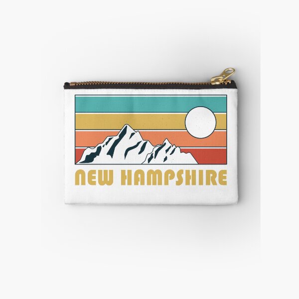 Item preview, New Hampshire Retro Vintage - New Hampshire Mountain Souvenir - Gift - Hometown - Hiking - Nature designed and sold by HappyTees Lab.