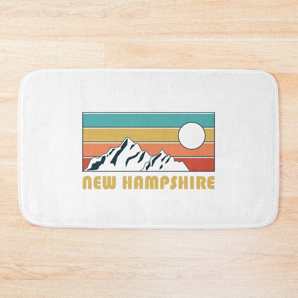 Item preview, New Hampshire Retro Vintage - New Hampshire Mountain Souvenir - Gift - Hometown - Hiking - Nature designed and sold by HappyTees Lab.