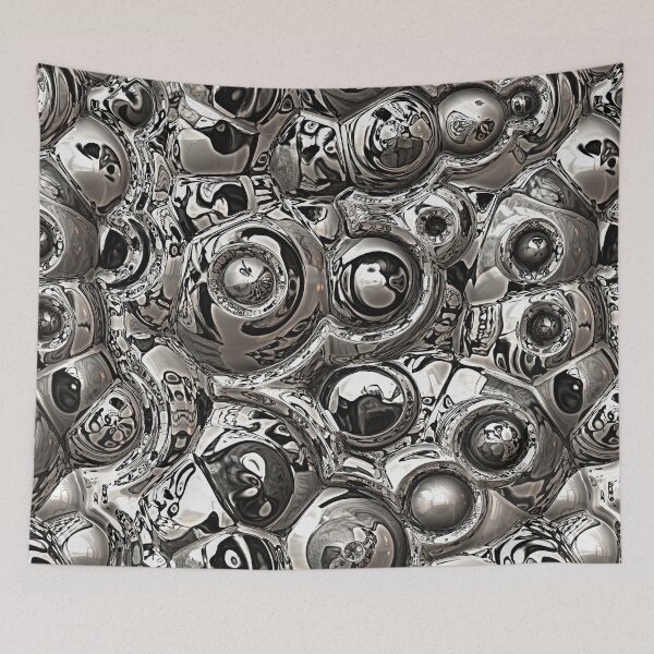 Item preview, 3D Skulls Pattern designed and sold by Phil Perkins.