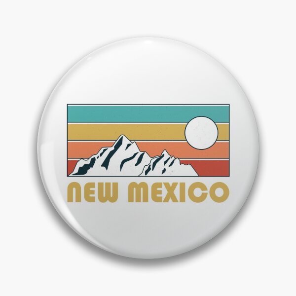 Item preview, New Mexico Retro Vintage - New Mexico Mountain Souvenir - Gift - Hometown - Hiking - Nature designed and sold by HappyTees Lab.