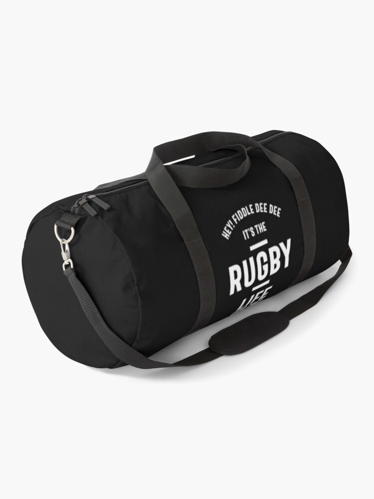 It's The Rugby Life For Me! Rugby Gift Duffle Bag for Sale by cidolopez