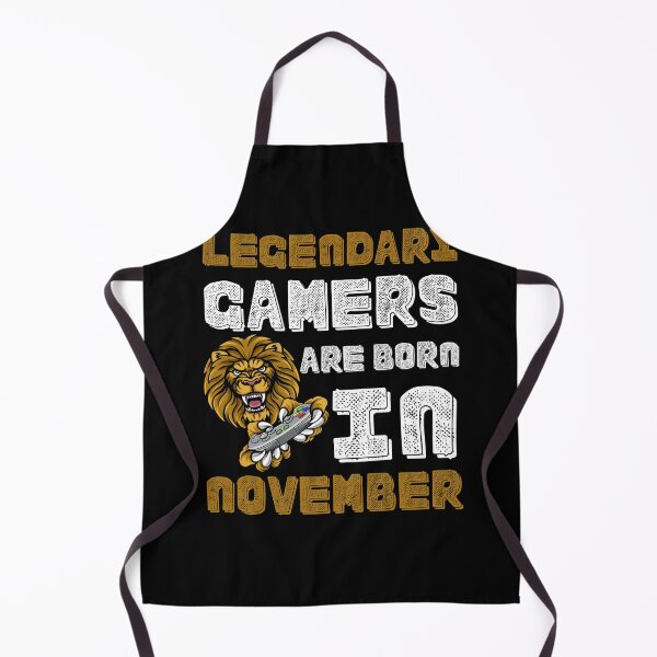 Item preview, LEGENDARY GAMERS ARE BORN IN NOVEMBER designed and sold by NiceSign.