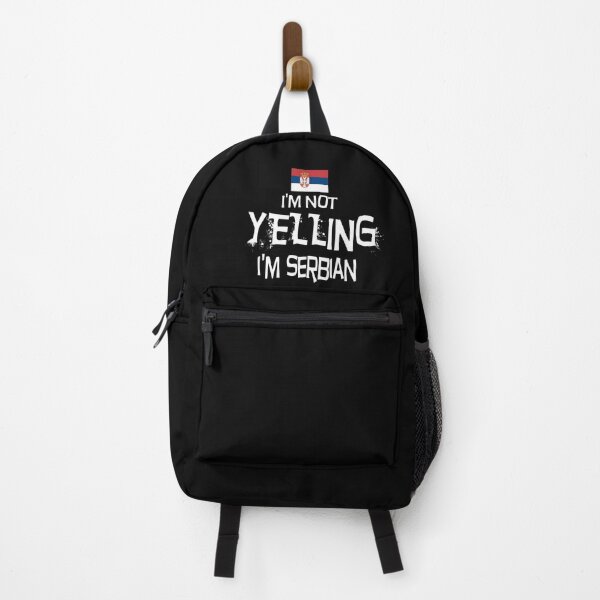 Item preview, I'm Not Yelling I'm Serbian designed and sold by obedtheartist.
