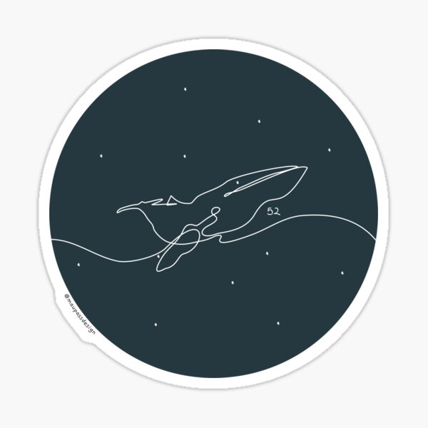 Whalien 52 bts sticker Sticker