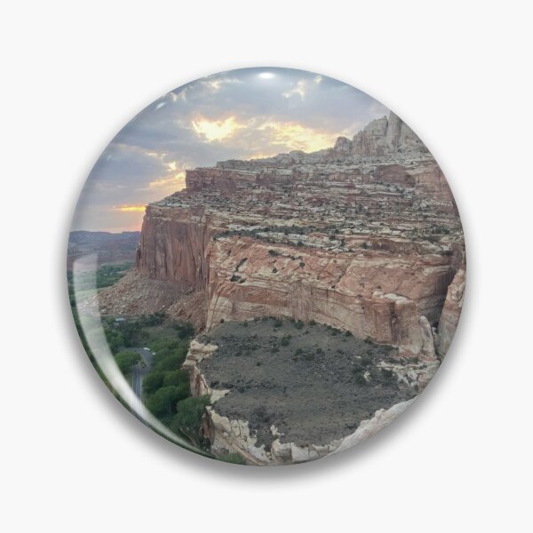 Item preview, Overlook of Capitol Reef designed and sold by Reef-Prints.