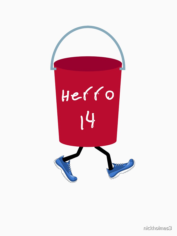 walking bucket t shirt