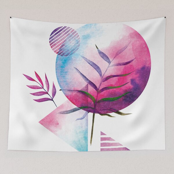 Item preview, Plants and shapes through colours designed and sold by earthroots.