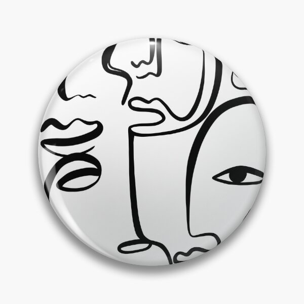 Item preview, Abstract Faces designed and sold by Tinteria.