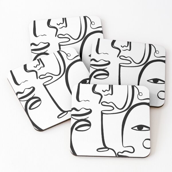 Item preview, Abstract Faces designed and sold by Tinteria.