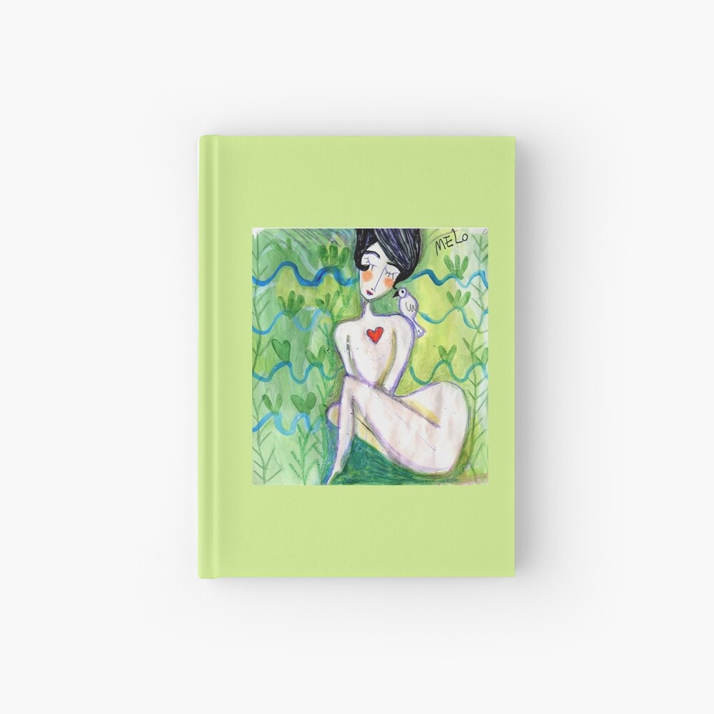 Shy Lady Hardcover Journal
