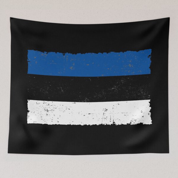 Item preview, Estonia flag vintage gift idea designed and sold by Argentini.