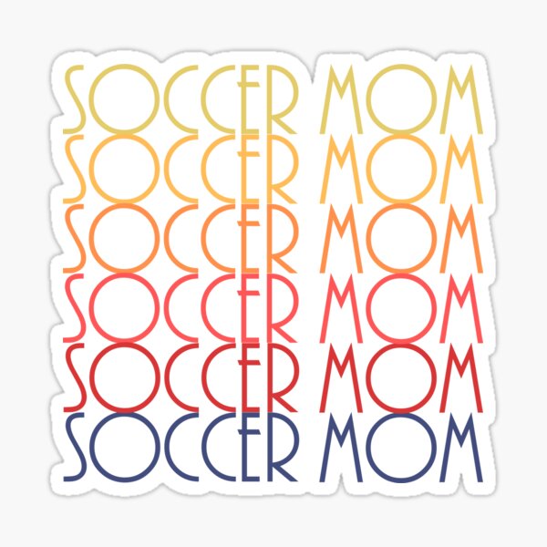 Artikel-Vorschau von Soccer Mom Vintage Sonnenuntergang Retro Farben Grafikdesign, designt und verkauft von Jennifer Church.