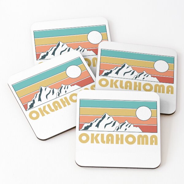 Item preview, Oklahoma Retro Vintage - Oklahoma Mountain Souvenir - Gift - Hometown - Hiking - Nature designed and sold by HappyTees Lab.