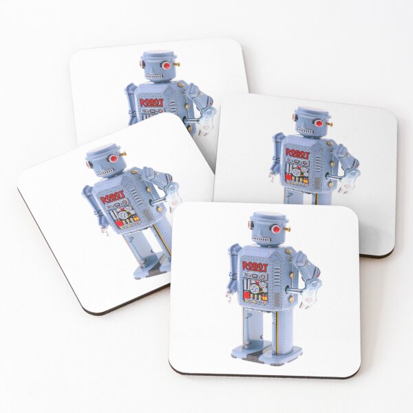 Item preview, Vintage Retro Toy Robot 4 designed and sold by ChrisSideHustle.