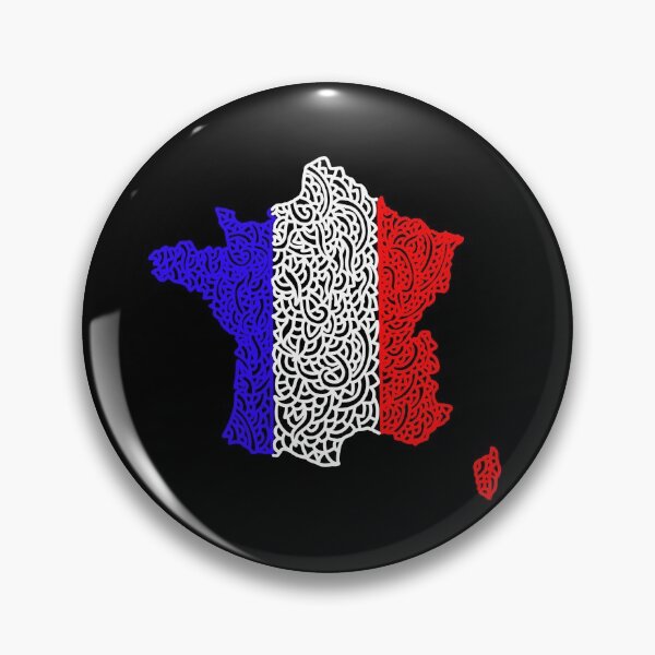 Item preview, France Map and Flag designed and sold by Naoswestvillage.