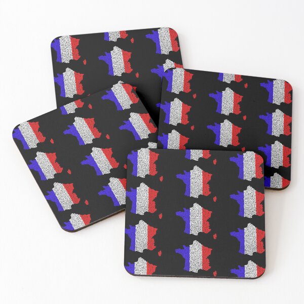 Item preview, France Map and Flag designed and sold by Naoswestvillage.