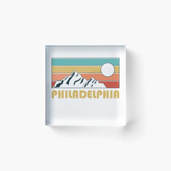 Item preview, Philadelphia Retro Vintage - Philadelphia Pennsylvania Mountain Souvenir - Gift - Hometown - Hiking - Nature designed and sold by HappyTees Lab.