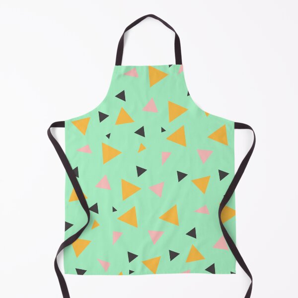 Item preview, Beautiful geometric design with a green, orange, pink, and black triangle pattern designed and sold by Simply-4-Earth.