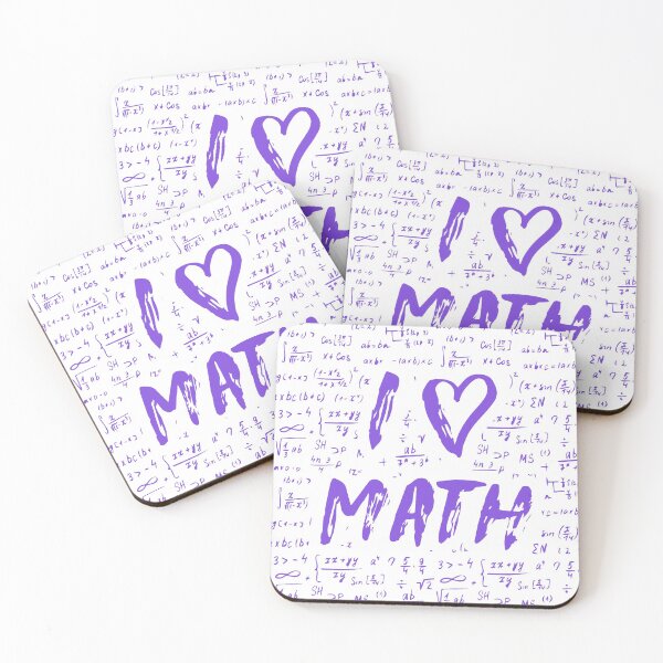 Item preview, I love math designed and sold by designdroplet.