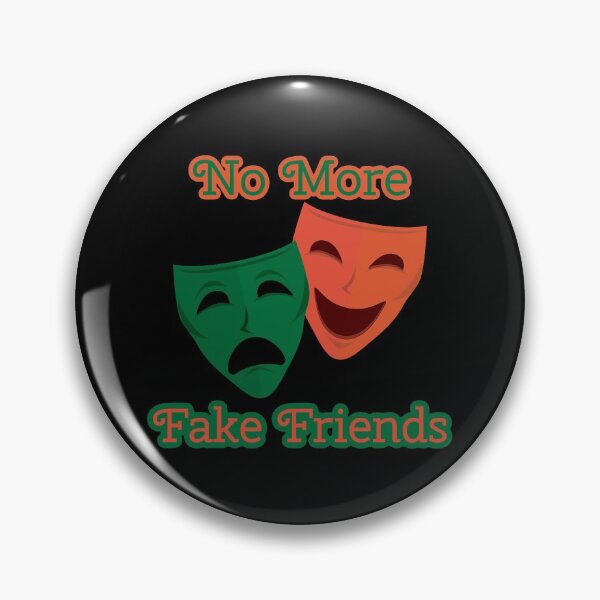 Item preview, No More Fake Friends - Two Faced designed and sold by Alterna Tees.