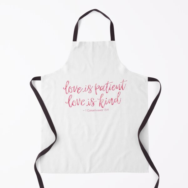 Item preview, 1 Corinthians 13:4 Watercolor - Pink designed and sold by amazingjoy.