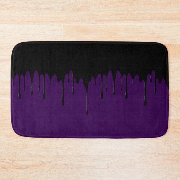 Item preview, Dripping Black on Purple designed and sold by Darcy777.