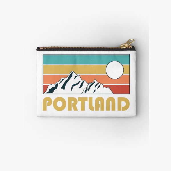 Item preview, Portland Retro Vintage - Portland Oregon Mountain Souvenir - Gift - Hometown - Hiking - Nature designed and sold by HappyTees Lab.