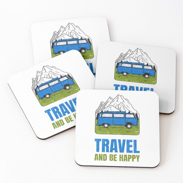 Item preview, Travel And Be Happy designed and sold by OnepixArt.