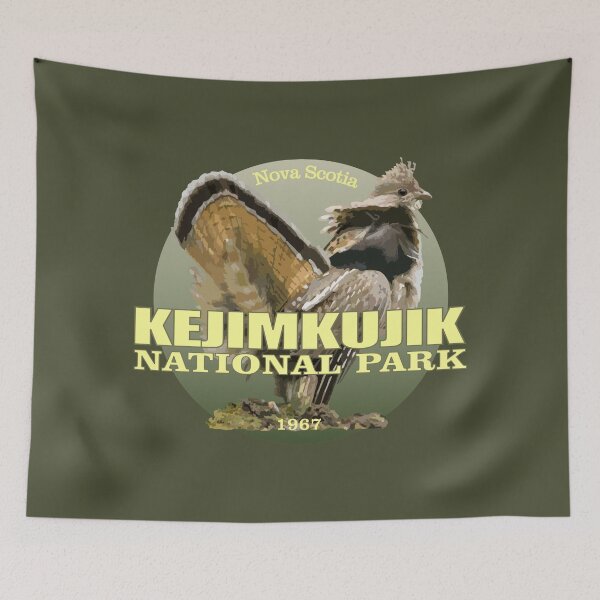Item preview, Kejimkujik National Park (Grouse)(WT) designed and sold by curranmorgan.
