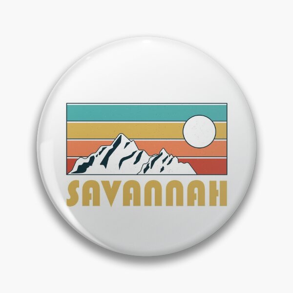 Item preview, Savannah Retro Vintage - Savannah Georgia Mountain Souvenir - Gift - Hometown - Hiking - Nature designed and sold by HappyTees Lab.