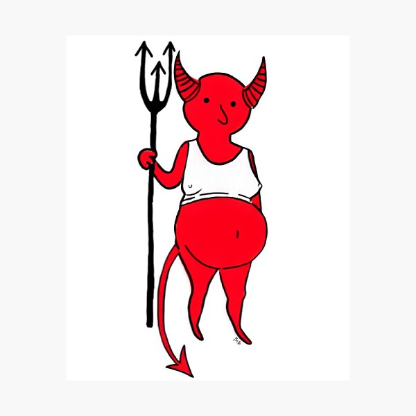 Item preview, Plain Devil Baby designed and sold by Isobel Lowry.