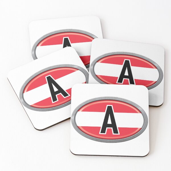 Item preview, Austria International Vehicle Code Metal Plate designed and sold by travelwitheric.