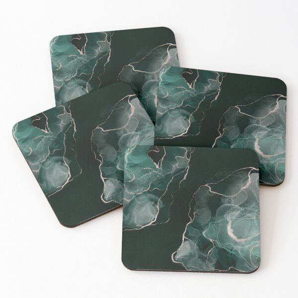 Item preview, Emerald Green Abstract Art designed and sold by Michelle Weaver.