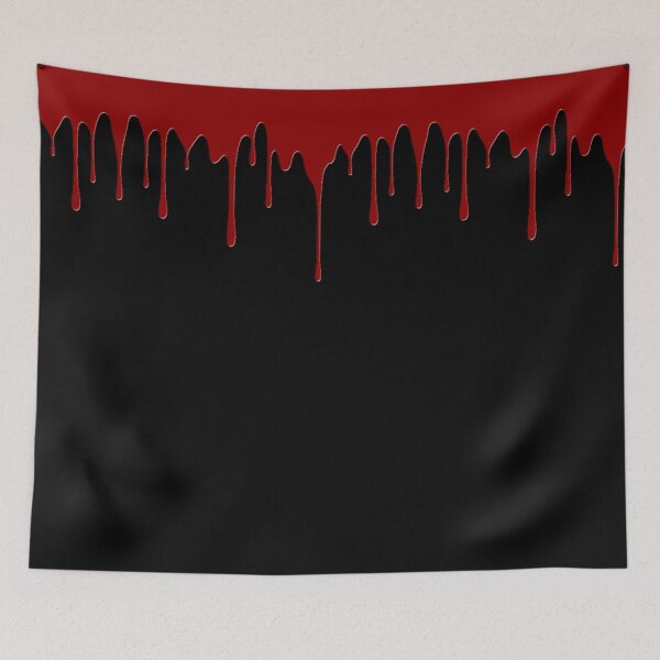 Item preview, Dripping Blood Red on Black designed and sold by Darcy777.