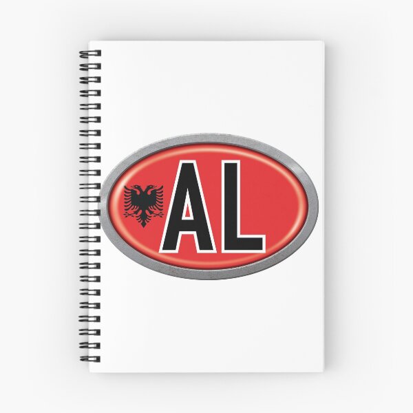 Item preview, Albania International Vehicle Code Metal Plate designed and sold by travelwitheric.
