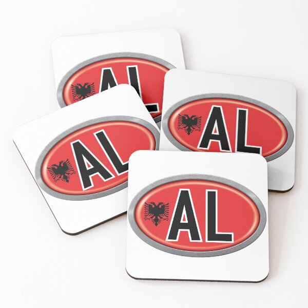 Item preview, Albania International Vehicle Code Metal Plate designed and sold by travelwitheric.