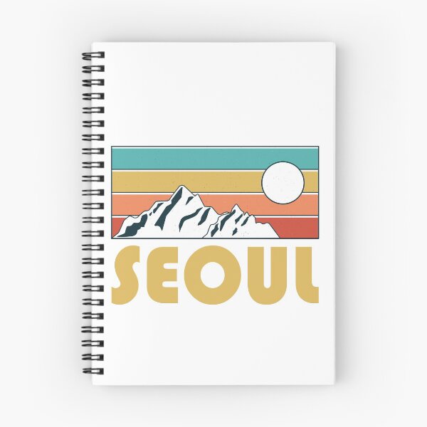 Item preview, Seoul Retro Vintage - Seoul Mountain Souvenir - Gift - Hometown - Hiking - Nature designed and sold by HappyTees Lab.