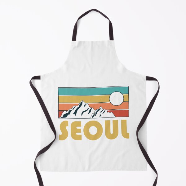 Item preview, Seoul Retro Vintage - Seoul Mountain Souvenir - Gift - Hometown - Hiking - Nature designed and sold by HappyTees Lab.