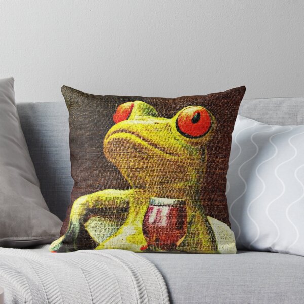 Item preview, Nice Frogs mascotas animales rana pop con vino designed and sold by Coolstuff4you71.