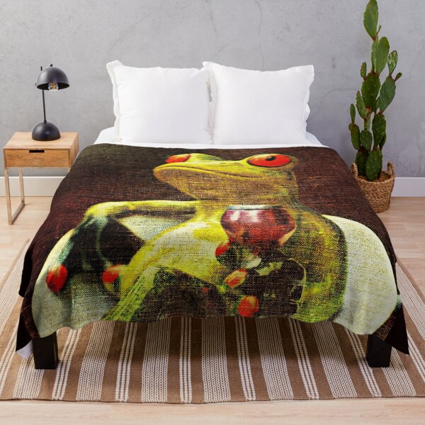 Item preview, Nice Frogs pets animals frog pop with wine designed and sold by Coolstuff4you71.
