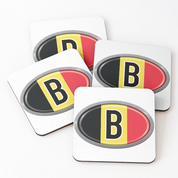 Item preview, Belgium International Vehicle Code Metal Plate designed and sold by travelwitheric.