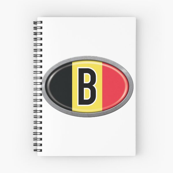 Item preview, Belgium International Vehicle Code Metal Plate designed and sold by travelwitheric.