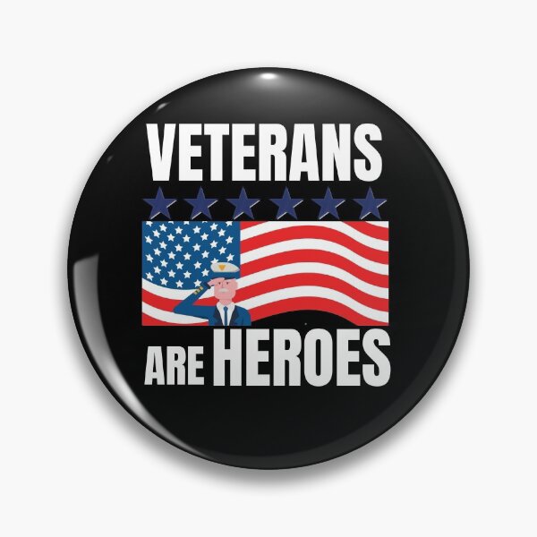 Item preview, Veterans Are Heroes designed and sold by Achidesign.