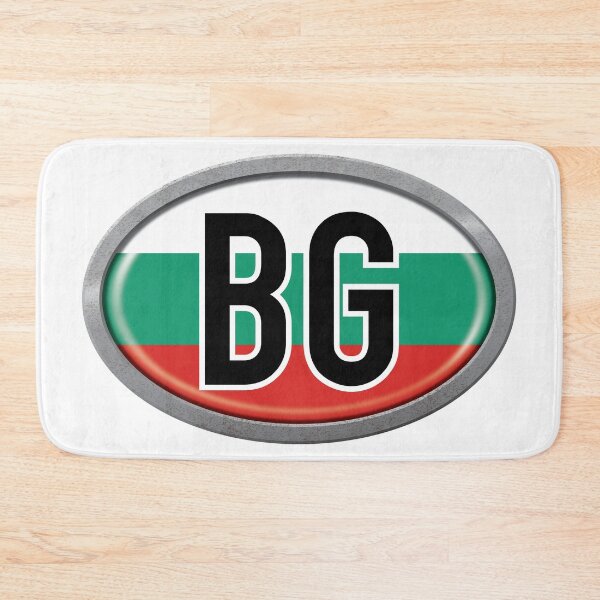 Item preview, Bulgaria International Vehicle Code Metal Plate designed and sold by travelwitheric.